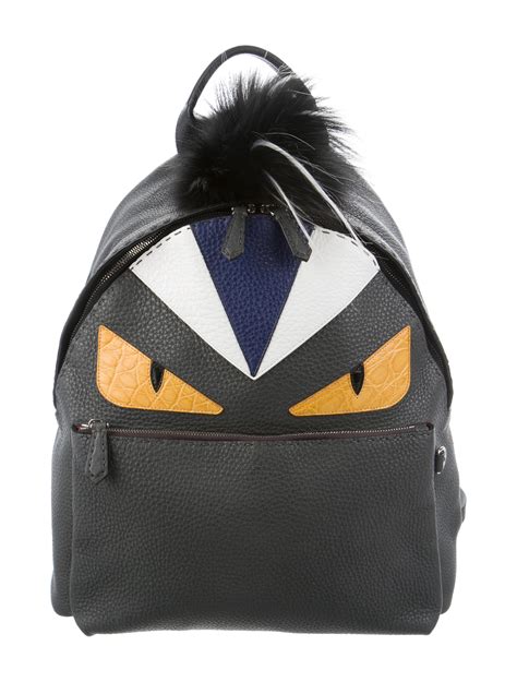 fendi backpack fur